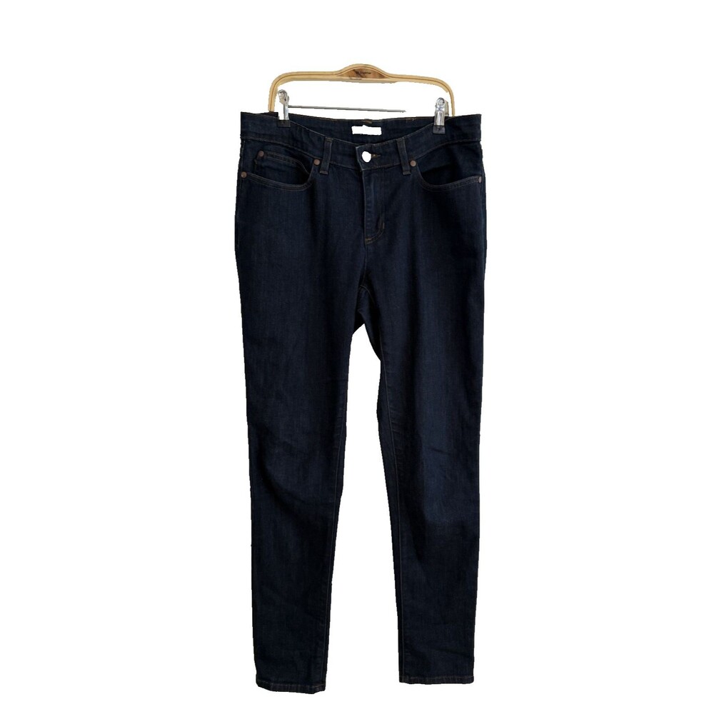 Eileen Fisher Organic Cotton Skinny Jeans Size 6 (Actual 32 x 31.5 inches)